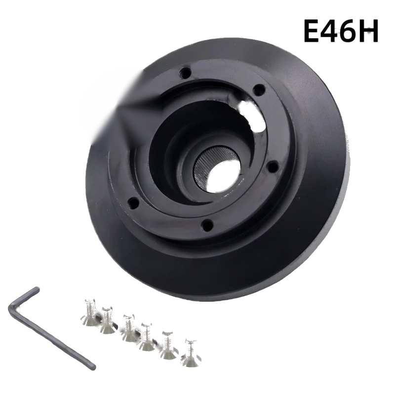 BMW E46 Bolt-on Installation Hub Adapter Steering Spacer (1998–2006)