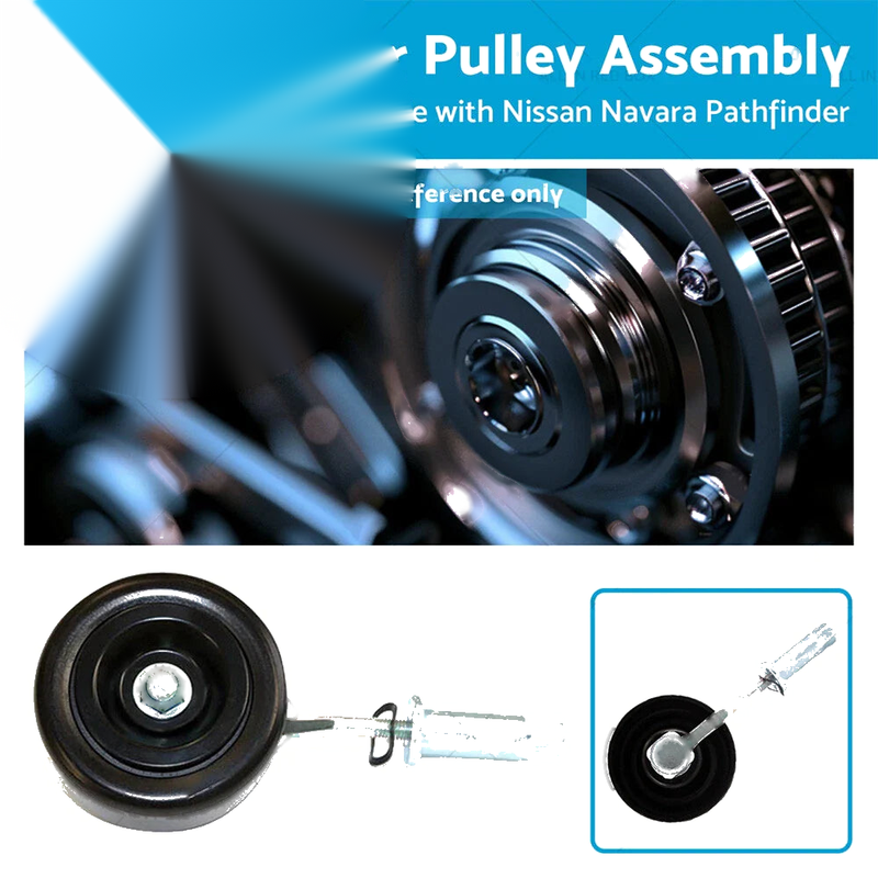 Nissan Navara D40, Pathfinder R51 Belt Tensioner Idler Pulley Assembly (2005-2015)