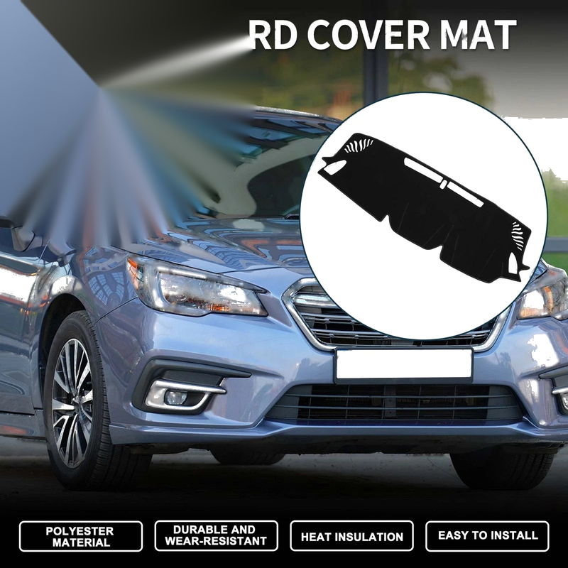 Subaru Levorg VN Series (2014-2023) Black Dashboard Cover Mat