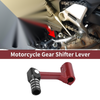 Bosuer Cheetah Red Black Shifter Lever / Foldable