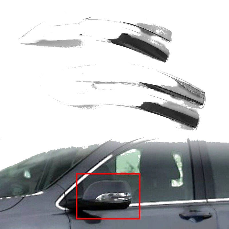 Honda CR-V Chrome Side Rearview Mirror Stripe Cover Trim (2017-2019)
