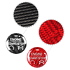 Ford Mustang 1x Red Carbon Fiber Engine Start Stop Button Cap (2015-2022)