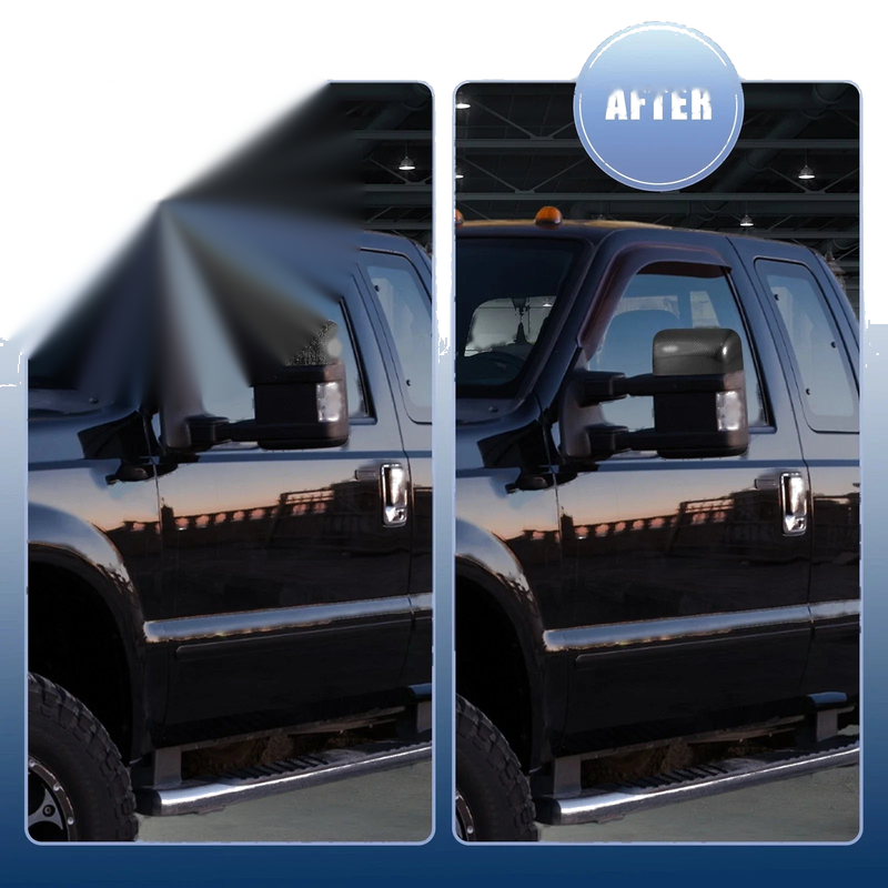 Ford Excursion Car Door Rearview Mirror Cap Cover Black (2001-2005)