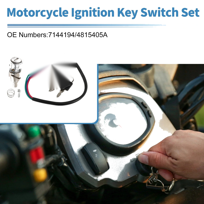 Harley-Davidson Forty Eight Ignition Key Switch (2010–2017)