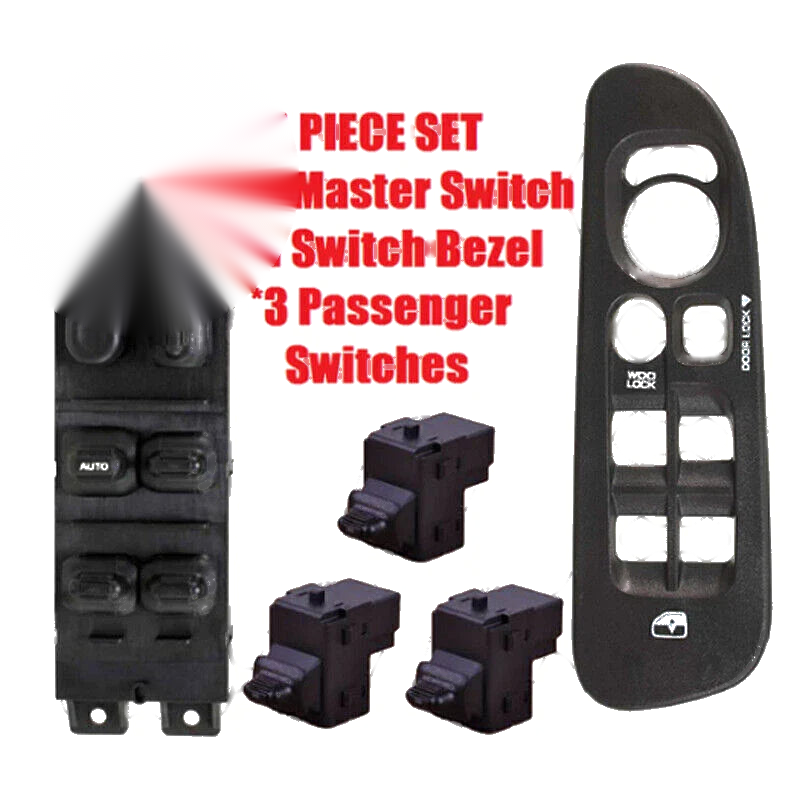 Dodge Ram 1500 Master Power Window Door Switch Bezel Control (2002-2010)
