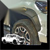 Toyota Hilux Mudguard Fender Flares Wheel Arch (2015-2024)