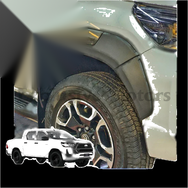 Toyota Hilux Mudguard Fender Flares Wheel Arch (2015-2024)