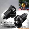 Honda Suzuki Yamaha BMW Ducati 7/8" Titanium Handle Grips Bar Ends