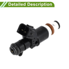 Honda Accord 2.4 (2003-2007) 1 Pc Black Fuel Injector 16450RAAA01