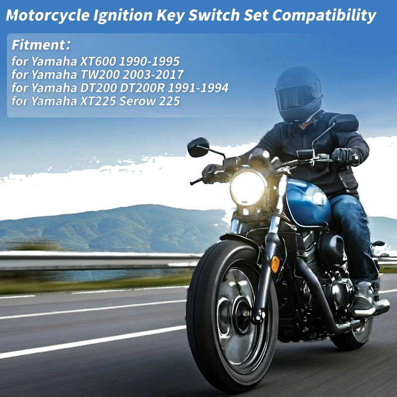 SUZUKI TS 125 R (1990-1996) 1 x Set Ignition Key Switch