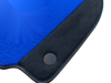 Ferrari 488 Pista Spider (2019-2023) - Tailored Alcantara Leather Blue Floor Mats