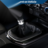 BMW E60 E61 1 Pc Grey Leather Gear Shift Gaiter (2004-2008)