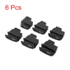 Motorcycle Scooter 6 x 2-Terminal Horn Trumpet Control Switch Black