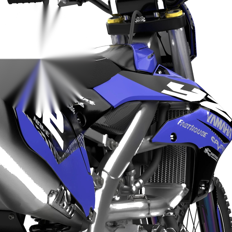 Yamaha YZ 125 (2022-2026) - Break Style Stickers Custom Graphics Kit
