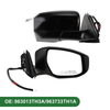 Nissan Altima 2013-2018 Manual Folding Black Right Side Door Mirror