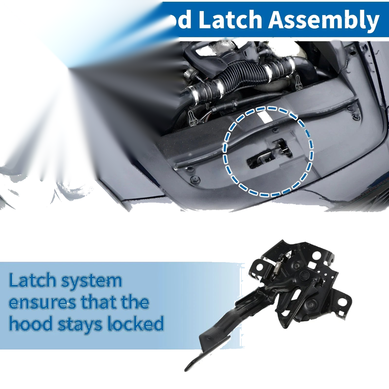 Toyota RAV4 Hood Latch Assembly 1 Pc (2013–2018)