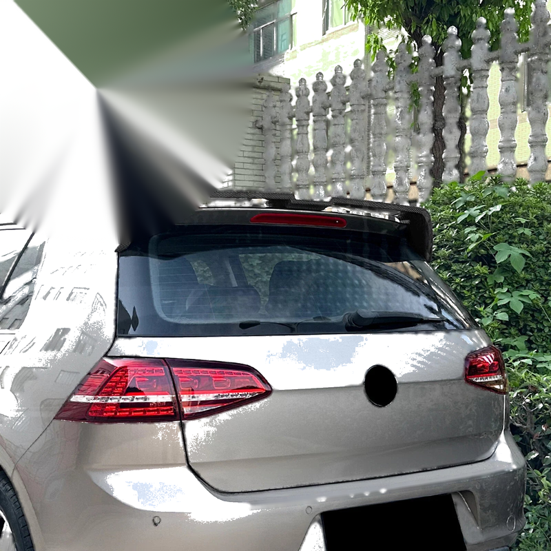 Volkswagen Golf 7 / 7.5 Carbon Look Rear Spoiler Lip (2013-2019)