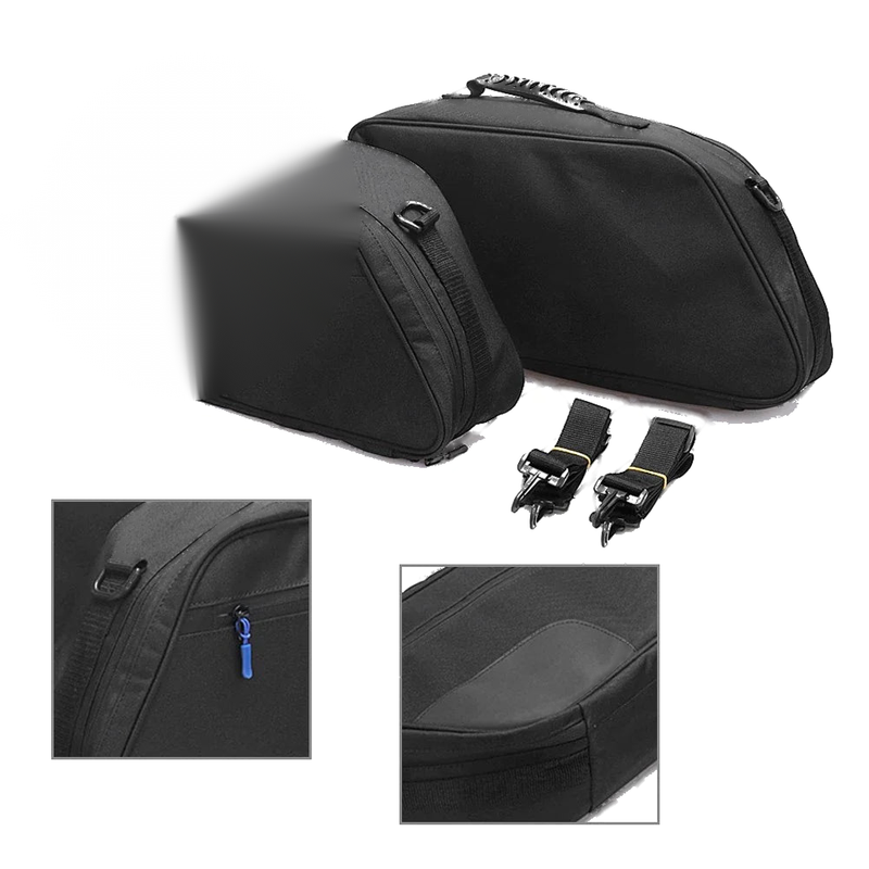 BMW R18 B Transcontinental K1600B Nylon Black Side Luggage Bag