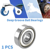 17x47x14mm Deep Groove Ball Bearings Lubricated Bearings