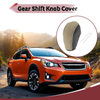 Subaru Forester (2014-2017) Black Beige Gear Shift Knob Cover