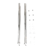 Harley Touring Road King Softail Classic Silver Front Fender Spear Trim