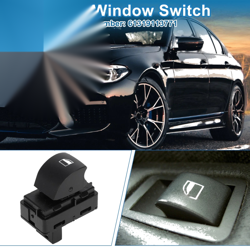 BMW 528i 535i xDrive Rear Left Right Side Power Window Switch