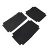 BMW R1200GS R1250GS 3 x PVC Leather Side Top Rear Case Pad Covers (2013-2023)