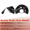 Toyota Scion 2 x Front Left Right Brake Dust Shield