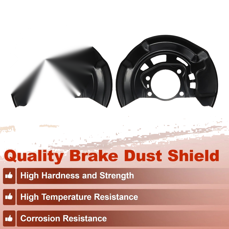 Toyota Scion 2 x Front Left Right Brake Dust Shield