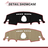 BMW Mini Clubman 2015-2024 Sun Protector Black Red Dashboard Cover Mat