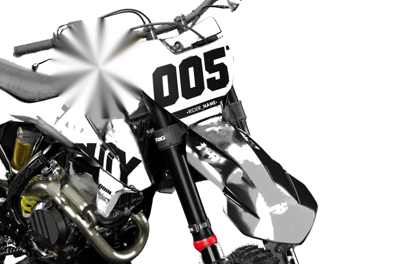 KTM SX 125 Rebel Style Decals Custom Sticker Kit (2019-2022)