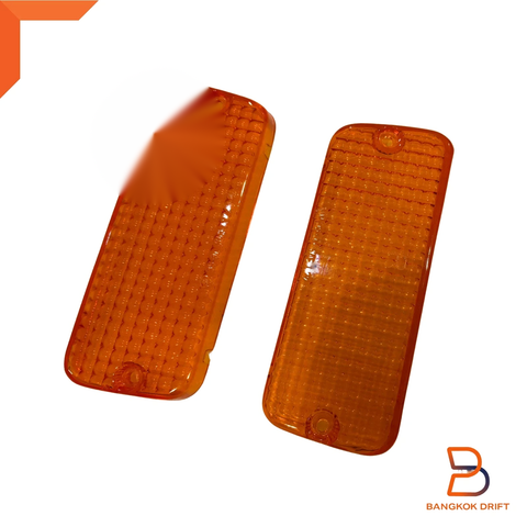 Toyota Hilux RN30 LN30 Front Blinker Indicator Lenses (1978-1981)