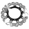 Yamaha XJ6, YZF R6, FZ6 Fazer, MT03 Black Front Brake Disc Rotors (2006-2020)