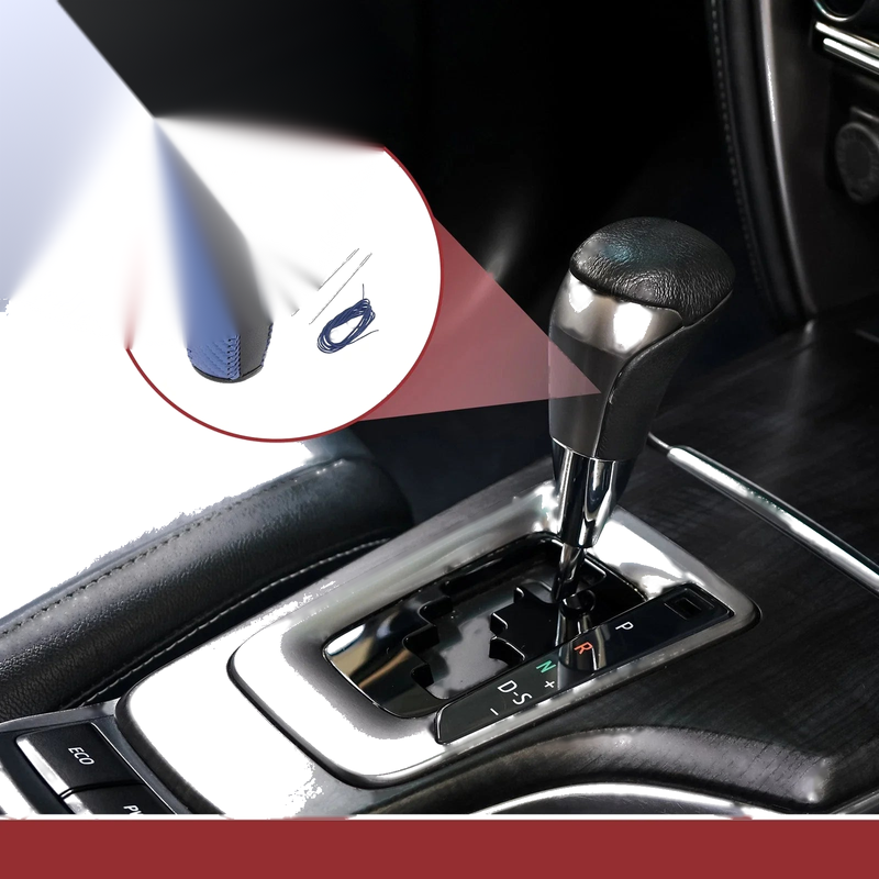 Subaru Forester Black Blue Gear Shift Knob Cover (2014-2017)