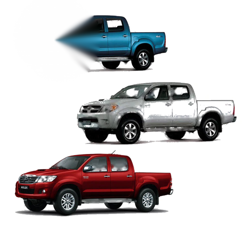 Toyota Hilux 2005-2014 Dashboard Mat Pad (LHD)