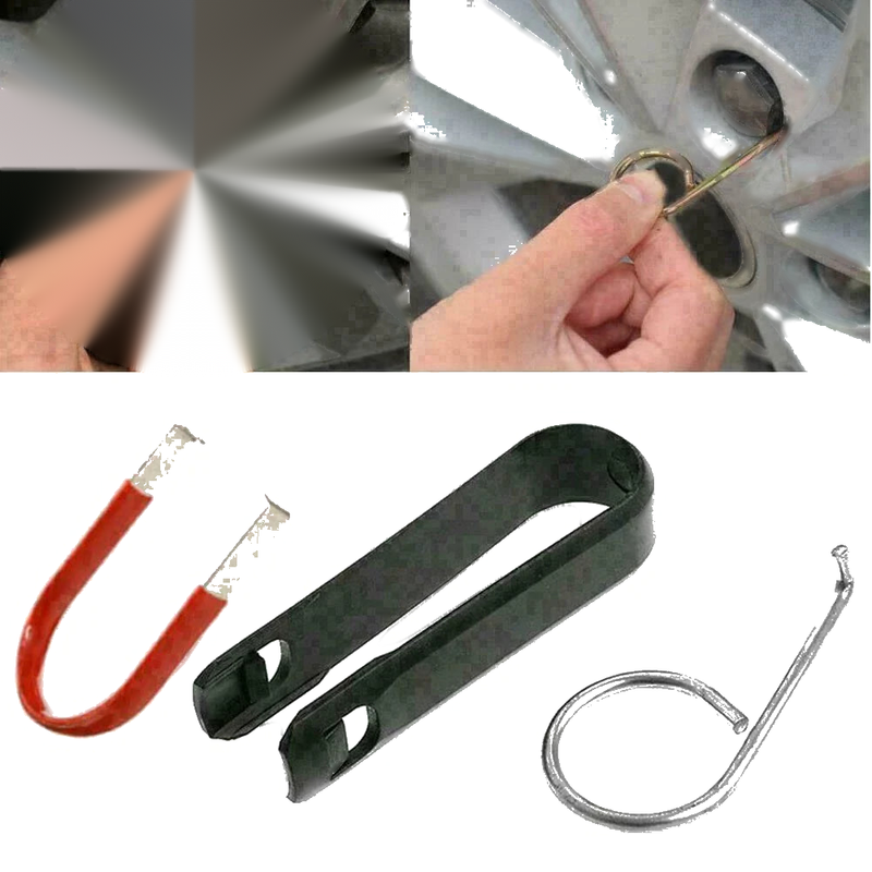 Skoda Lug Nut Bolt Removal Tool / Center Cover Cap Extractor /