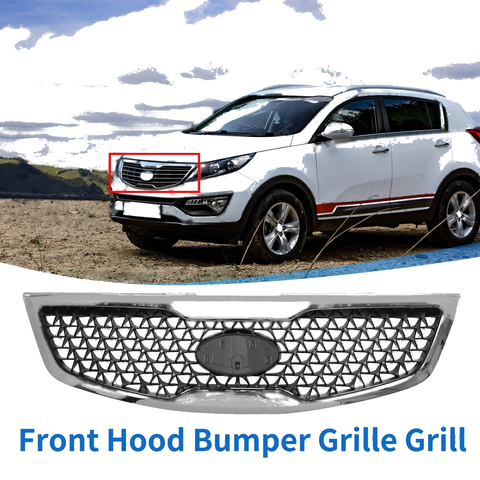 Kia Sportage Front Upper Hood Bumper Grille (2014-2016)
