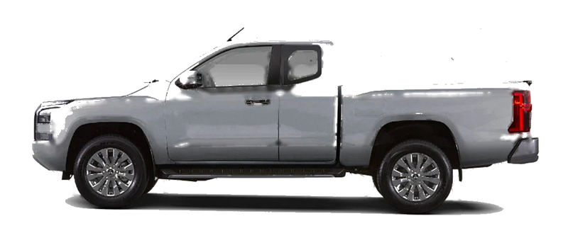 Mitsubishi L200 Triton 2 x Door Catch Handle Covers (2024-2025)
