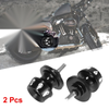 Yamaha 2 x Swing Arm Spools Sliders Stand Screw 6mm M6x1.0 Black