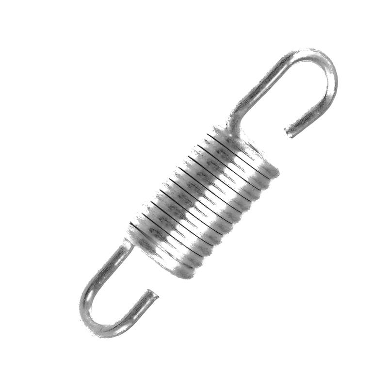 Suzuki 6cm Silver Tone Motorcycle Brake Pedal Return Springs