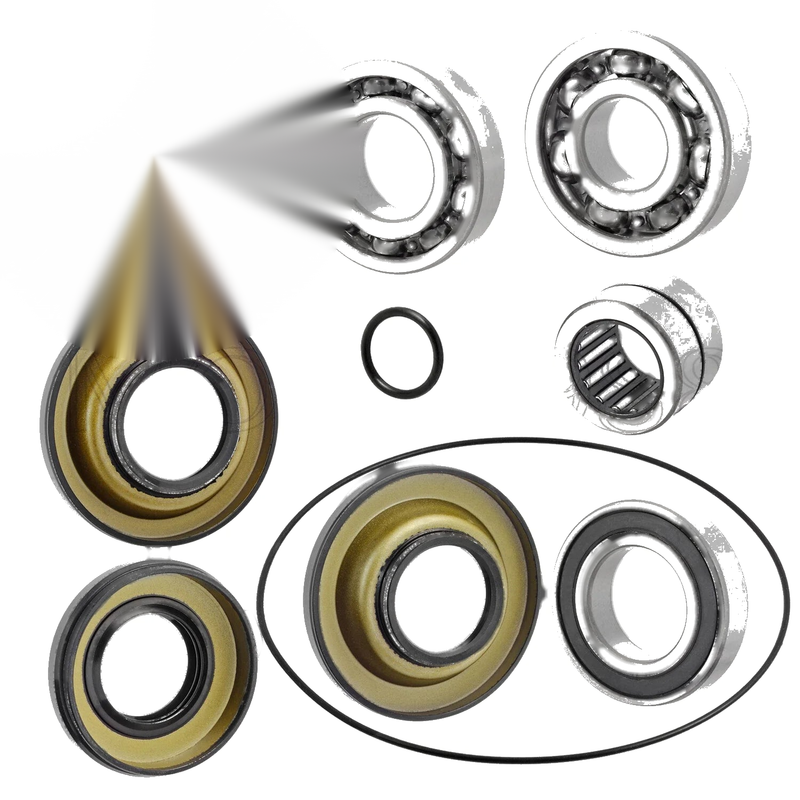 Honda Rincon 650 TRX650 Rear Diff Bearing Seal Kit O-Ring (2003–2005)