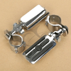 Harley Sportster XL 22mm 25mm 32mm 35mm Adjustable Chrome Footpeg Clamps