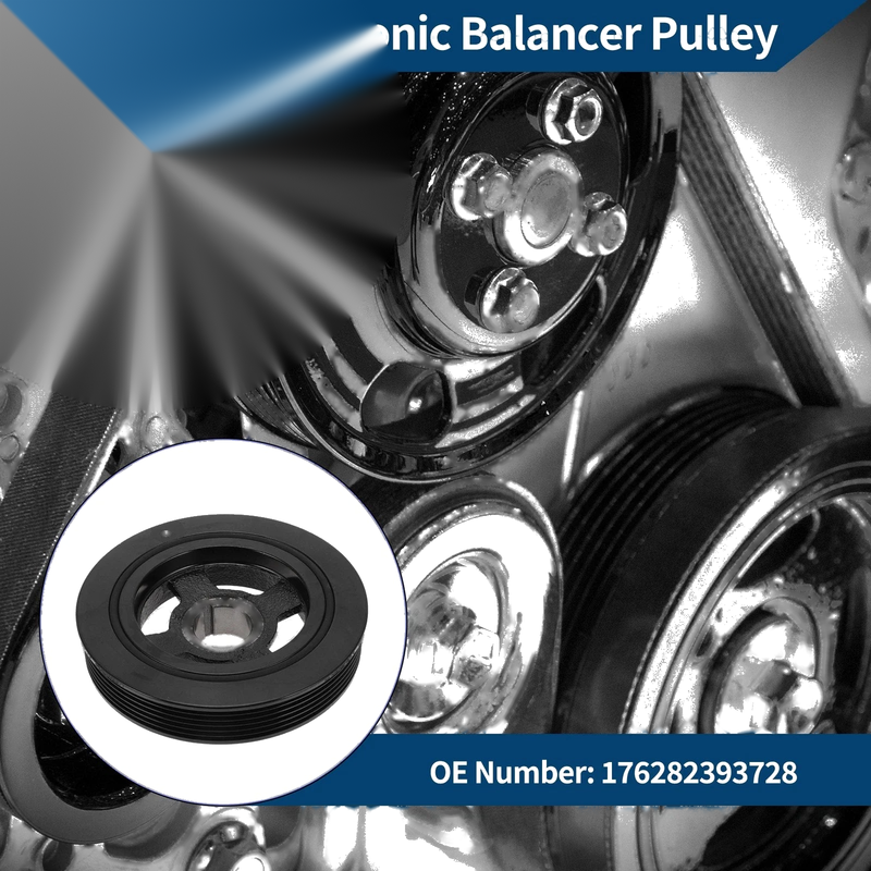 Kia Sorento Harmonic Balancer Crank Pulley (2003-2009)