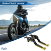 Kawasaki ZX7R / ZX7RR Black Gold Tone Brake Clutch Levers / Short Long /