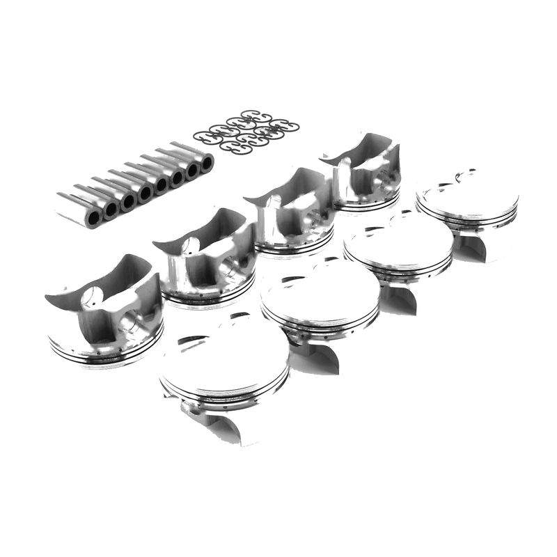 Chevy LS1 3.905" Bore Flat Top Forged Pistons