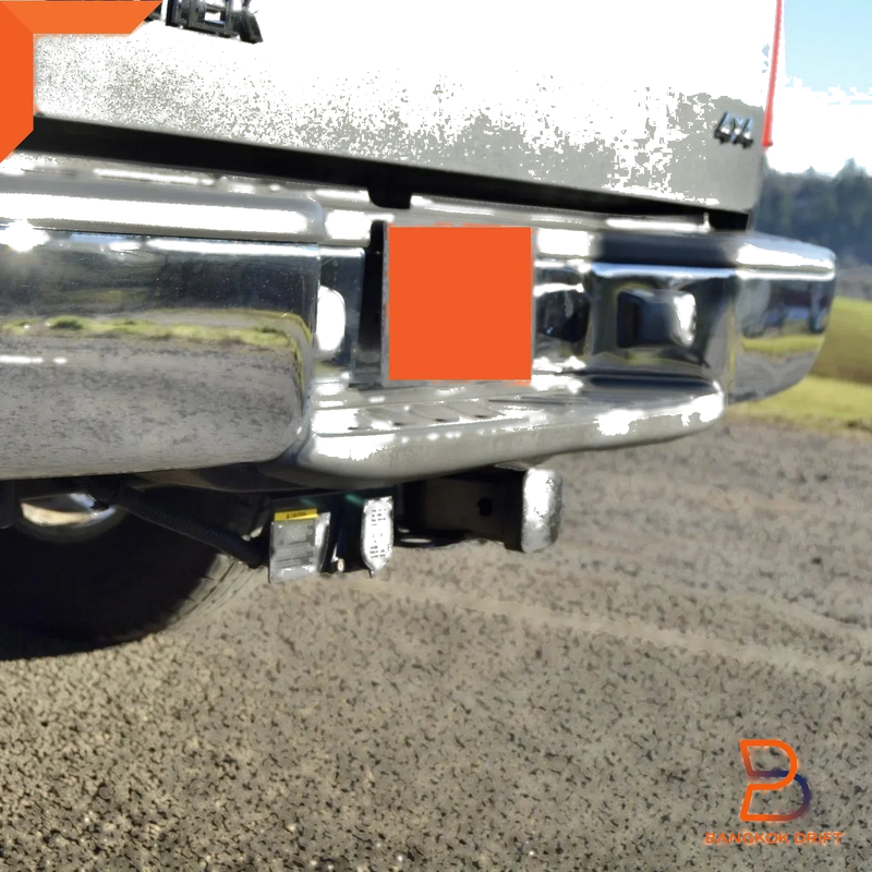 Nissan Navara D40 Pickup Chrome Rear Step Bumper Bar (2005-2014)