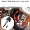 Motorcycle Slider Frame 20mm Aluminum Alloy 1 Pc Silver Tone