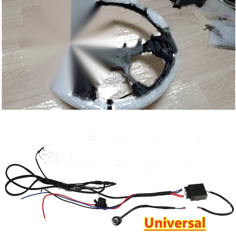 Universal Heated Steering Wheel Cover 25in 6-Level