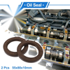 Oil Seal 55x80x10mm Seal Ring Rotary Shaft Seal FKM Rubber 2 x