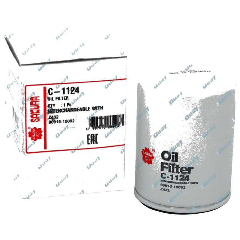 Toyota (Various) - Alternate Cross Ref Ryco Z432 Oil Filter C8044